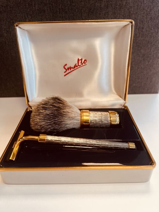 Kit de barbear vintage (nunca usado)