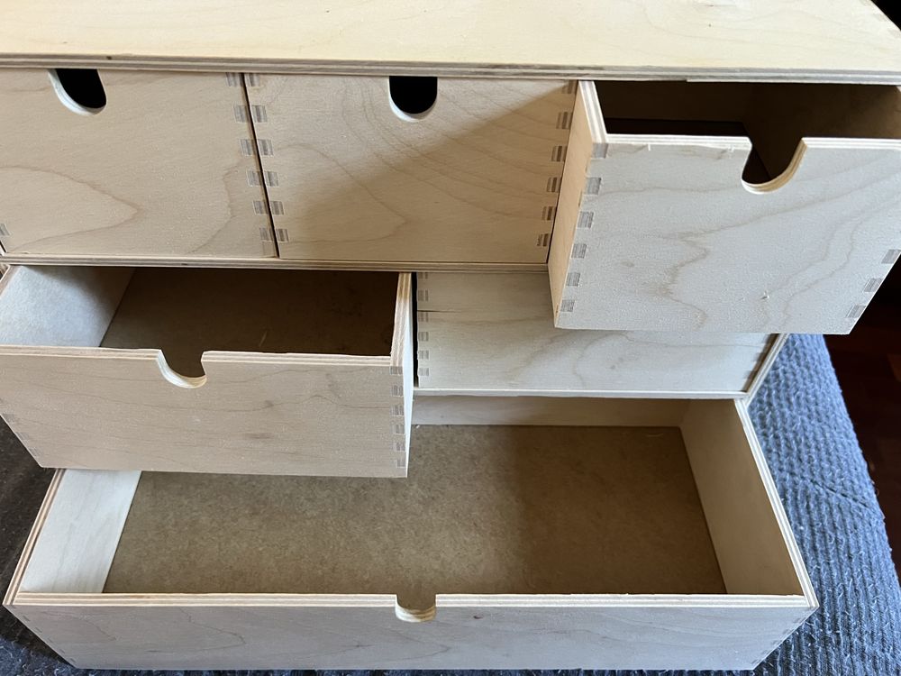 Minicómoda Bege IKEA