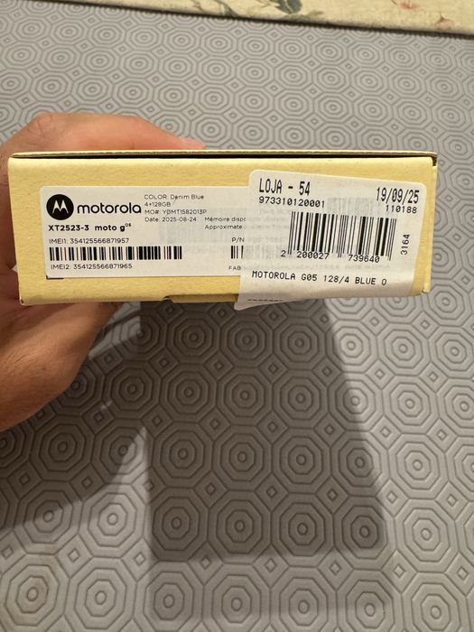 Motorola G05 4+128gb, azul