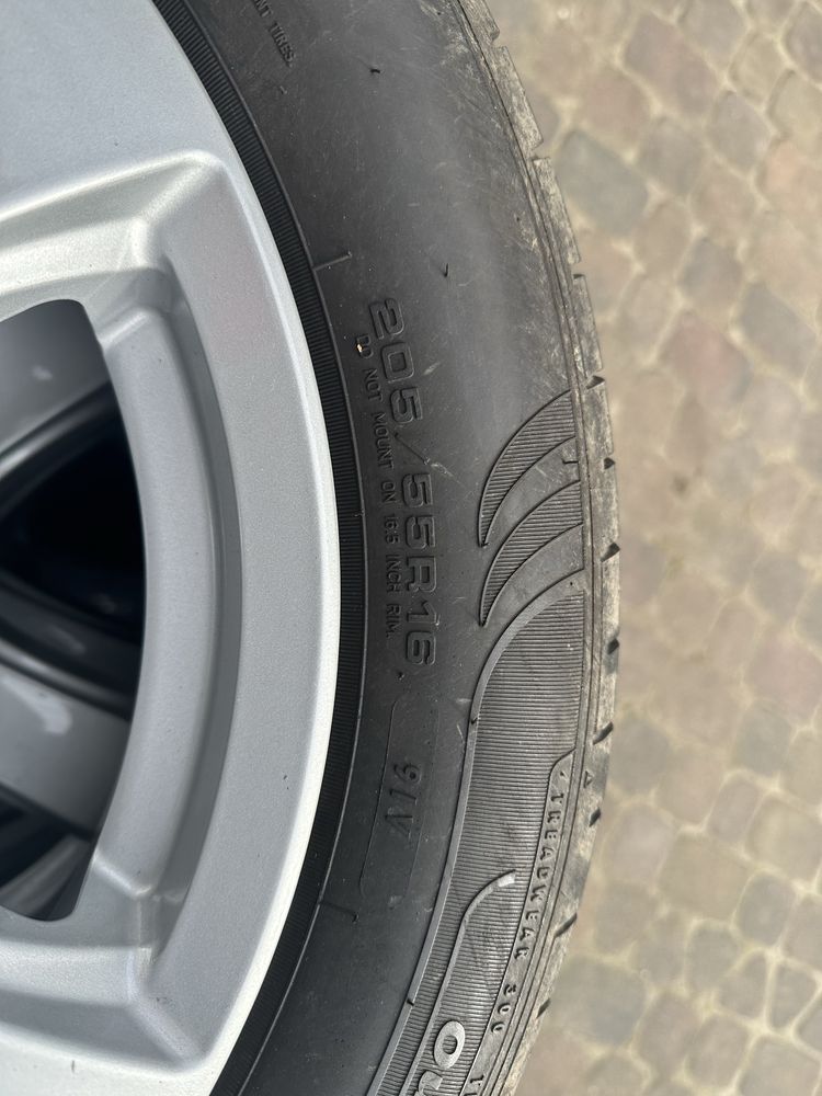 Koła Felgi Alufelgi 205/55 R16 5x112 Mercedes Audi VW Skoda