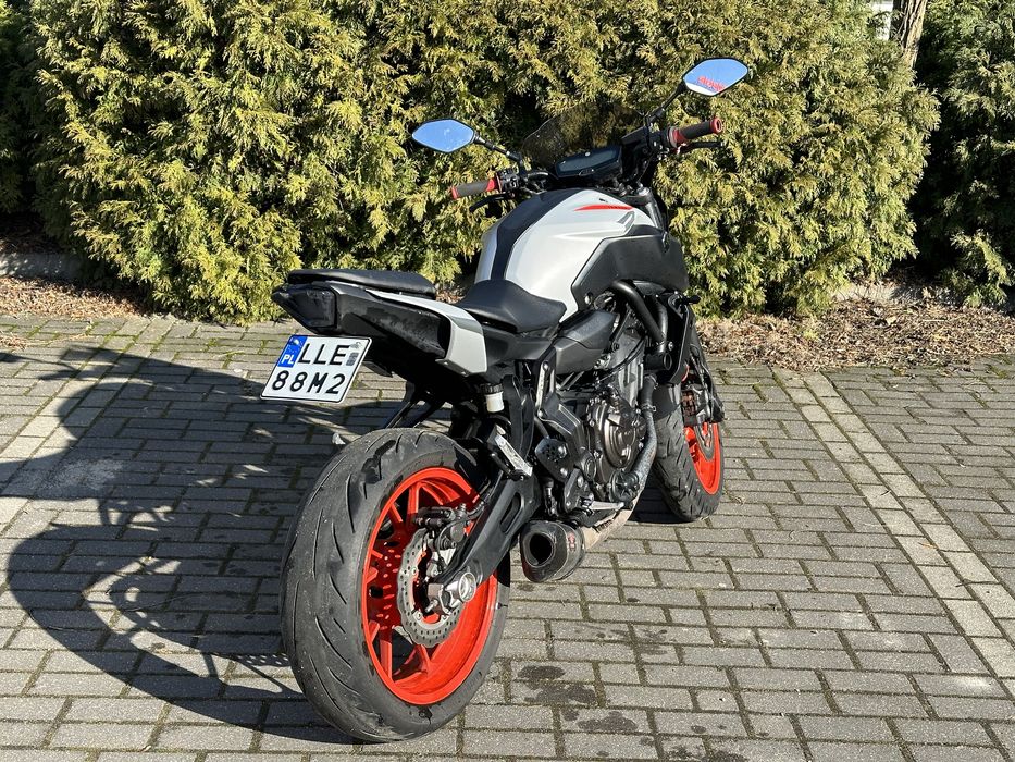 Wynajem, wypożyczalnia motocykla Yamaha MT-07 2019