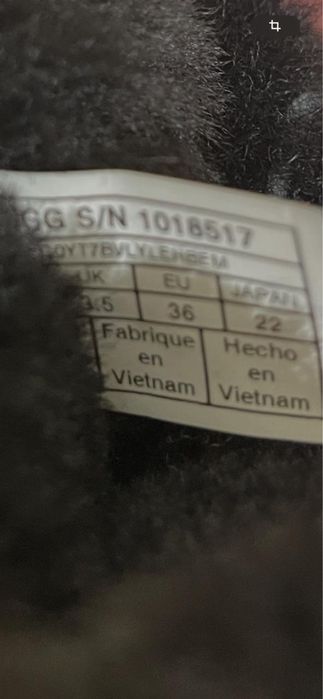 UGG жіночі чорні черевики • орігинал • натуральна шерсть • відмінний с