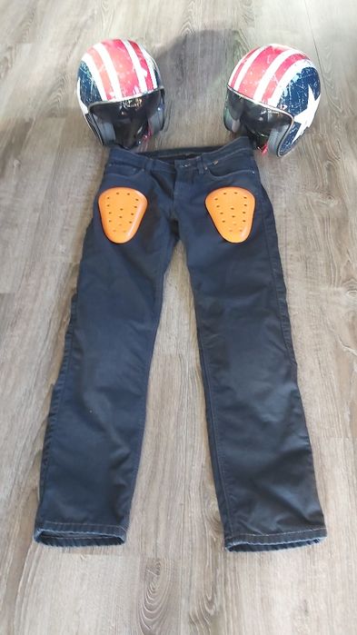 Spodnie męskie z ochraniaczami