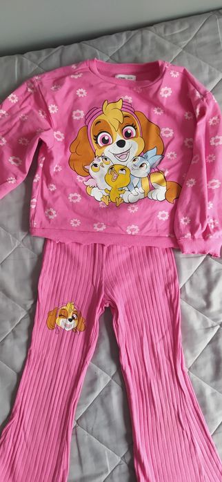 Komplet dla dziewczynki roz. 116