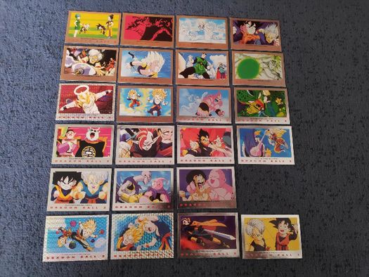 Cartas Dragon Ball Z - Séries 1 e 2