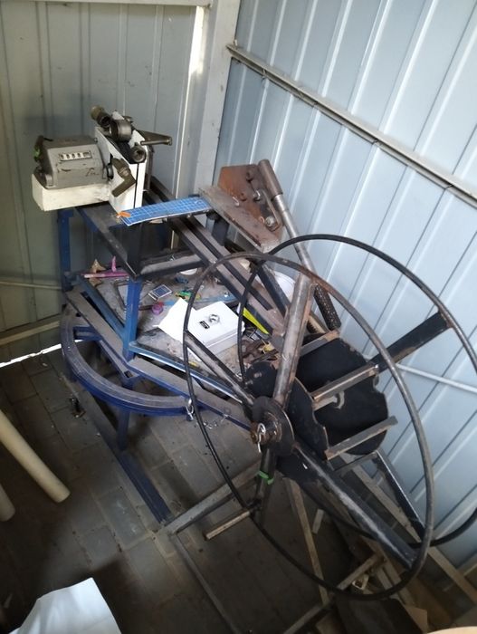 Przewijarka ręczna krążkarka do kabli linek