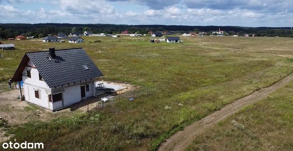 Dom 102m2 z działką w cenie mieszkania, las, 2 km od jeziora. Mostki