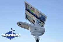 Lampa solarna uliczna LED SL-40-80 40W 7200lm panel 80W LiFePO4 27Ah
