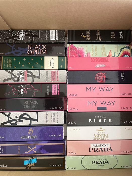 Perfumy damskie męskie unisex różne