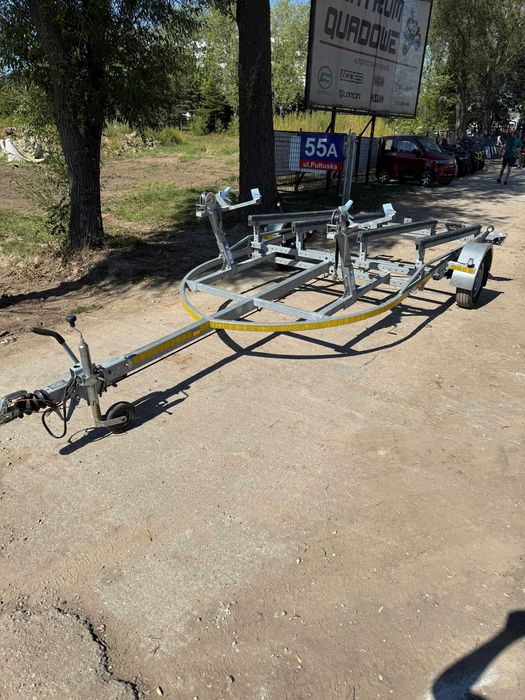 Przyczepa podwójna TIKI pod skuter wodny OŚ RESOROWANA