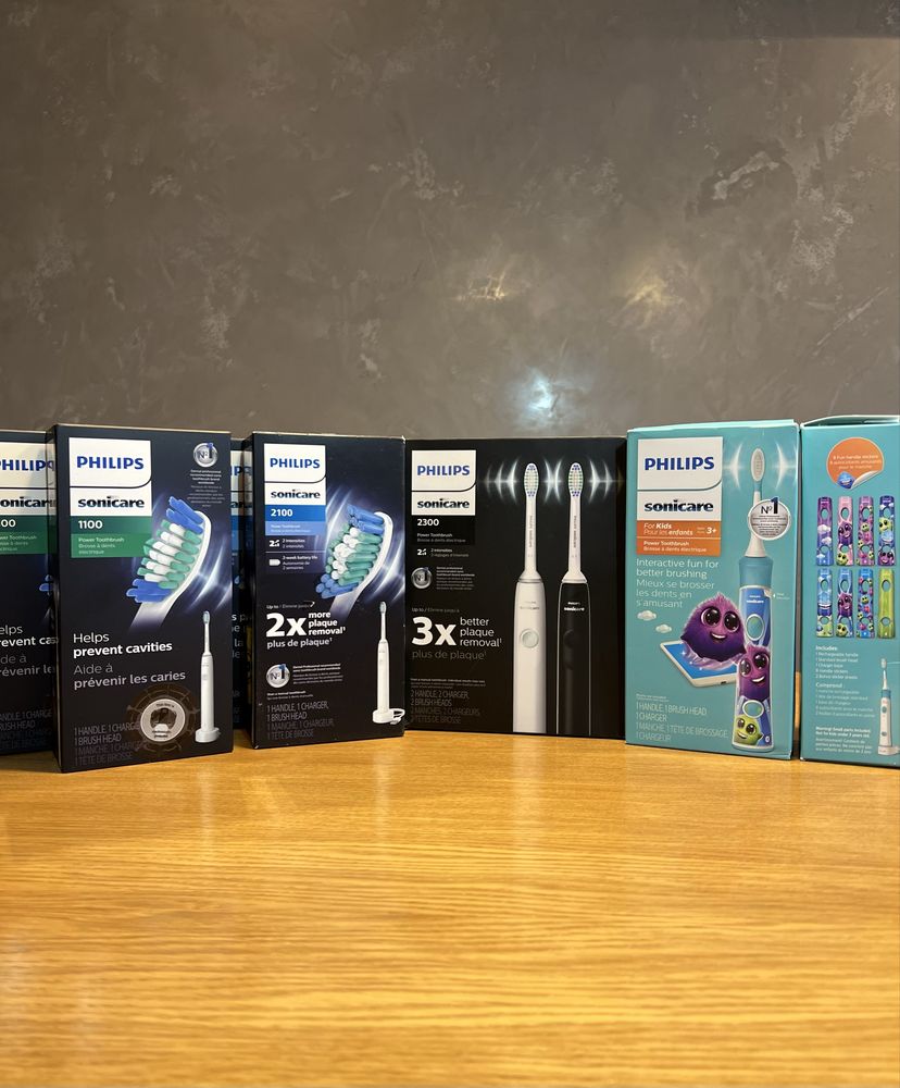Зубна щітка Philips Sonicare 1100, 2100, 2300, Kids