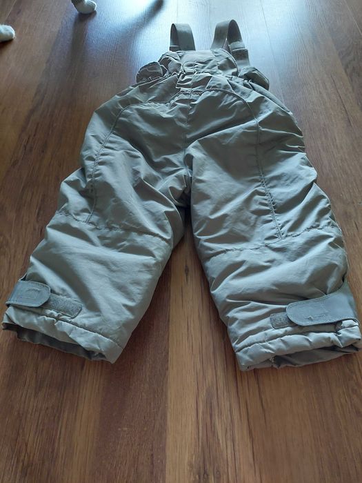 Spodnie zimowe ocieplane roz.86 H&M