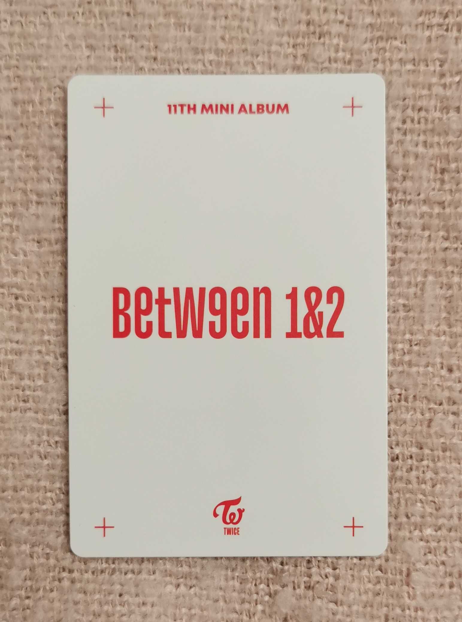 Twice Tzuyu - POB preorder z albumu Between 1&2 wersja czerwona