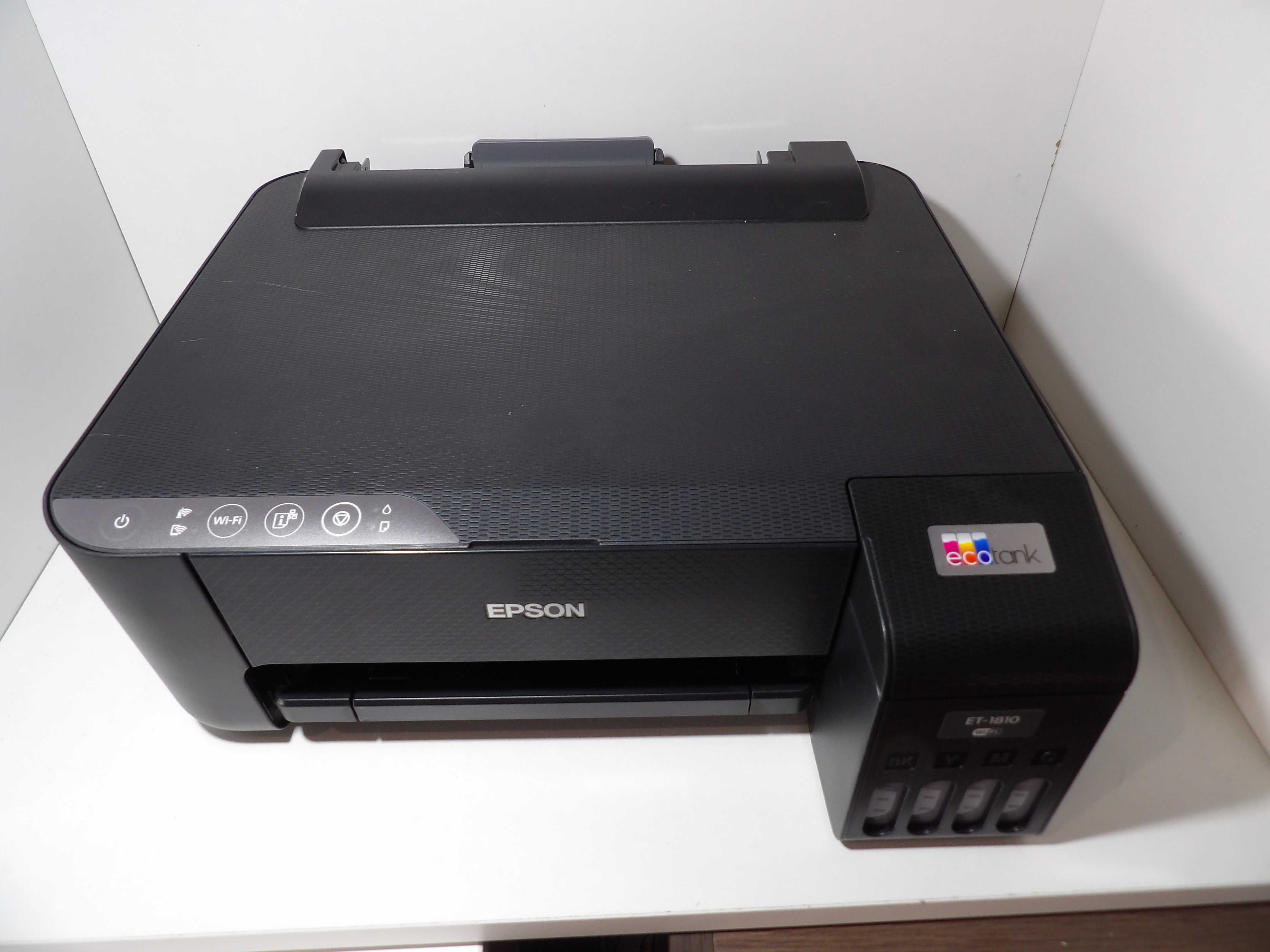 Drukarka EPSON EcoTank ET-1810 Czarny Zaschnięte tusze