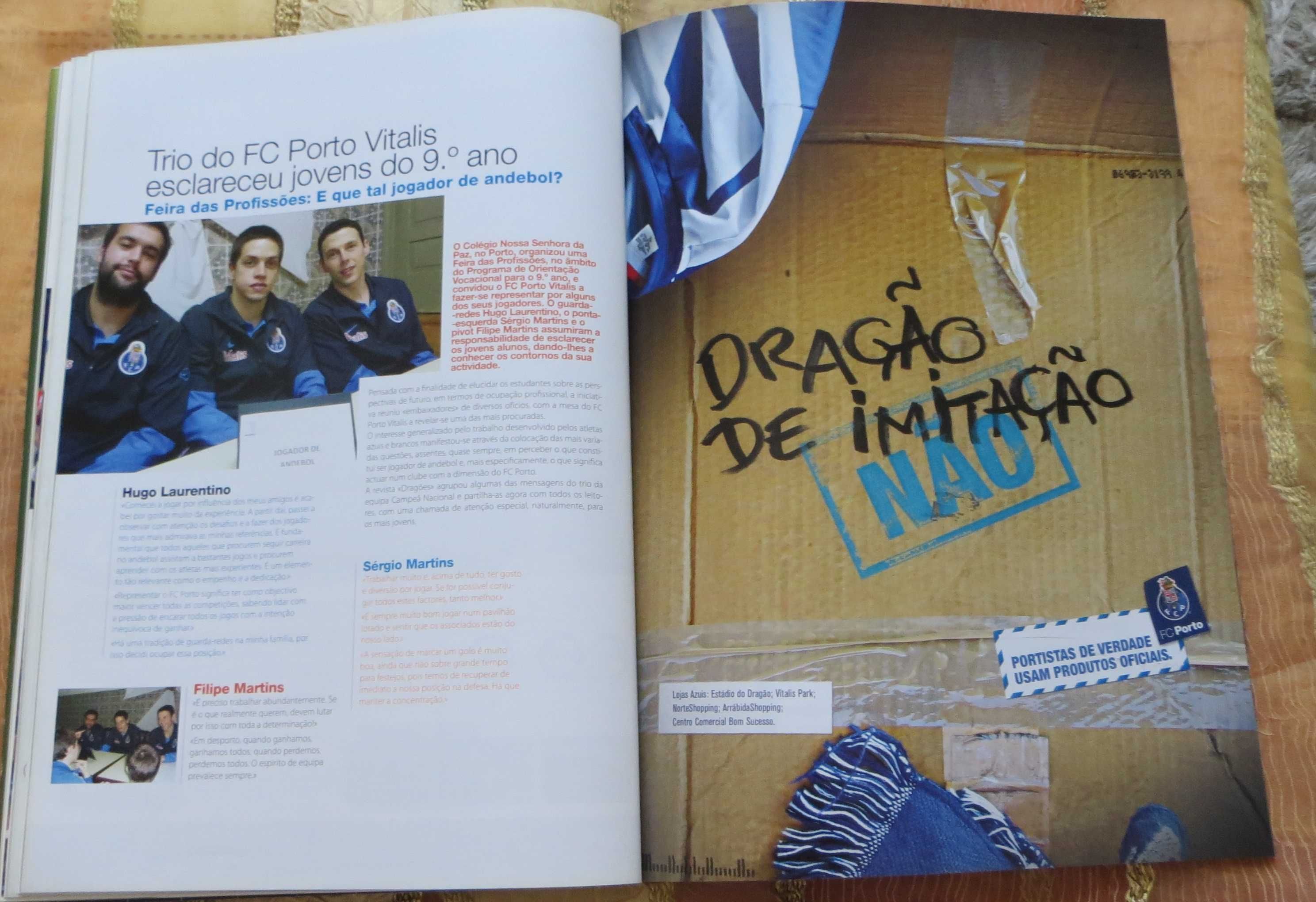 Revista Dragões Nº 291 de 2010 Atletismo Reinou na na pista coberta