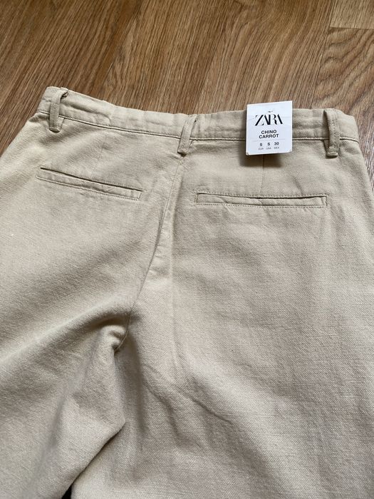 Льняні штани ZARA