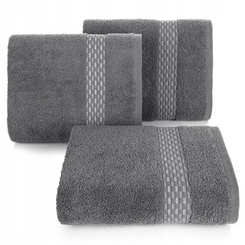 Ręcznik 70x140 Kąpielowy bawełniany frotte Riva 05 Stal