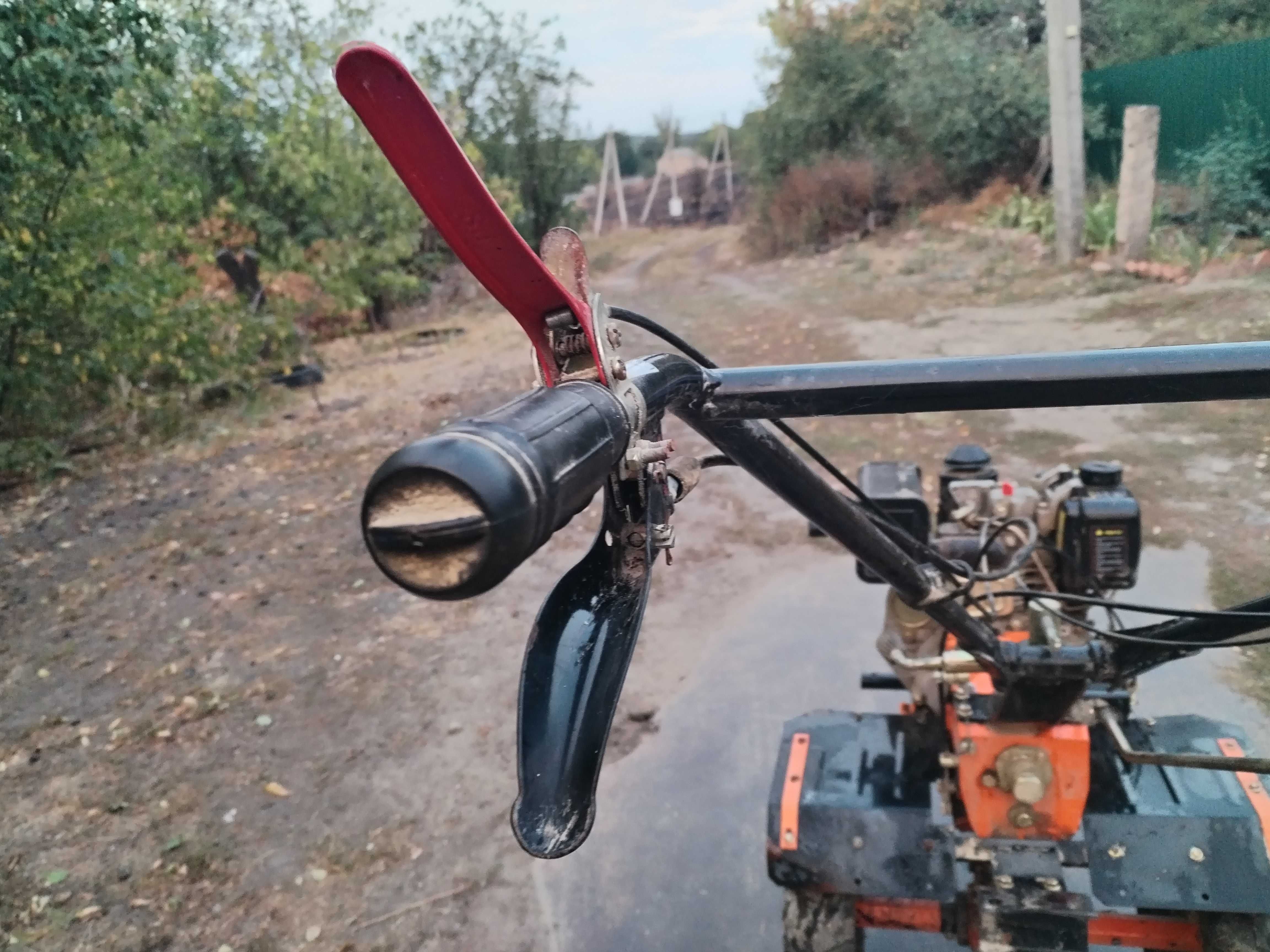 МОТОБЛОК FORTE 1050 дизельный и прицеп