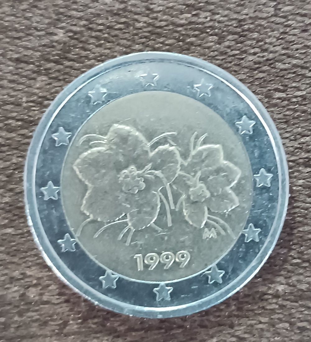 Moeda 2 euros 1999 Amora,-silvestre