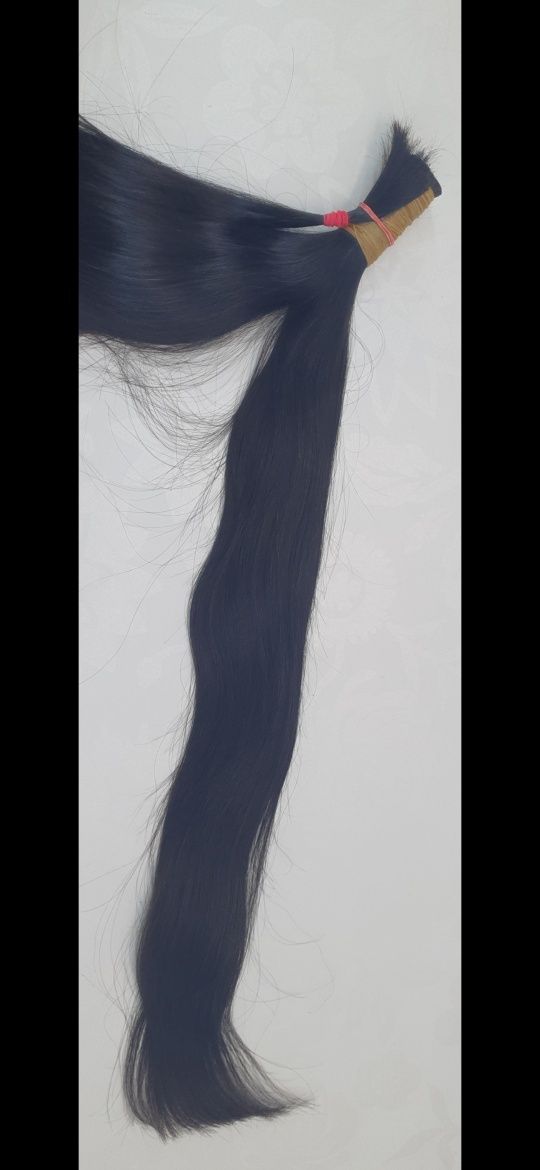 Продам натуральные ТЕМНЫЕ Черные волосы для наращивания от 35 до 100 с