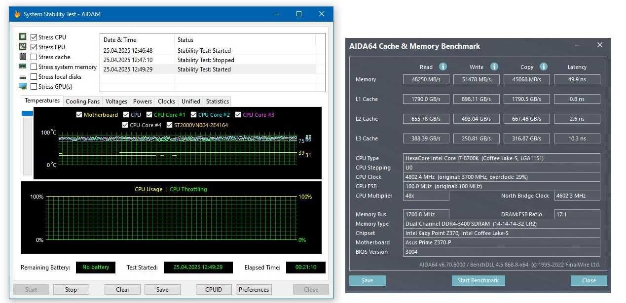 Intel Core i7-8700k 3.20GHz/12MB/8GT/s  soket 1151, tray