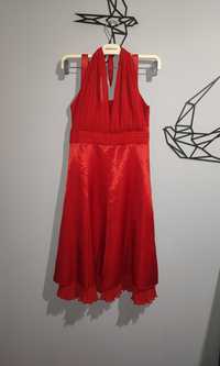 Czerwona sukienka Jolan 36