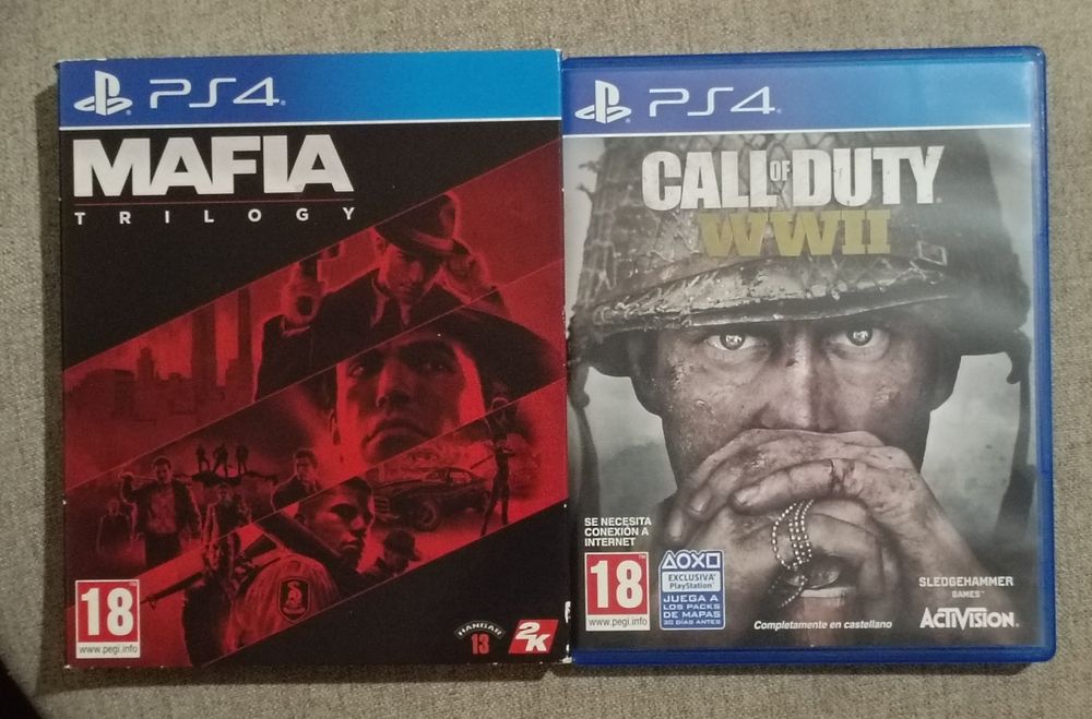 Ps4 Mafia trilogy Call of duty ww2
