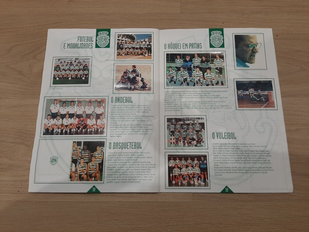 Caderneta Oficial Sporting 1906/1995