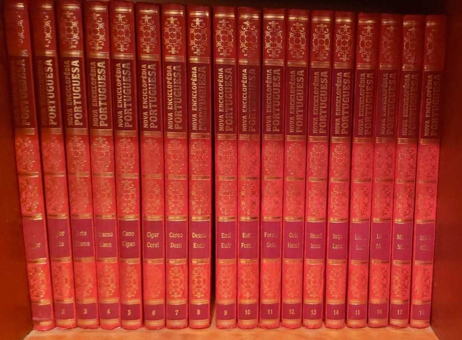 Nova Enciclopédia Portuguesa – Coleção Completa (26 Vols.)