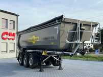 Humbaur HKS 24m3 HARDOX  NOWA 24 m3 / HARDOX HB450 / Oś podnoszona / SAF