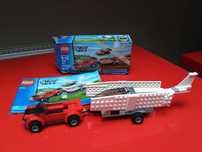UNIKAT Lego 4442 auto z przyczepą i szybowiec
