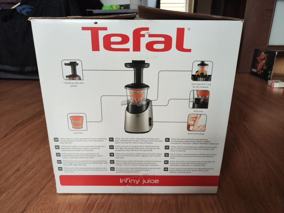 Wyciskarka wolnoobrotowa Tefal