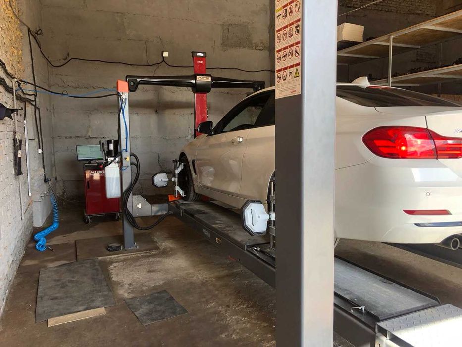 3D розвал сходження, перевірка геометрії коліс після ремонту ходової