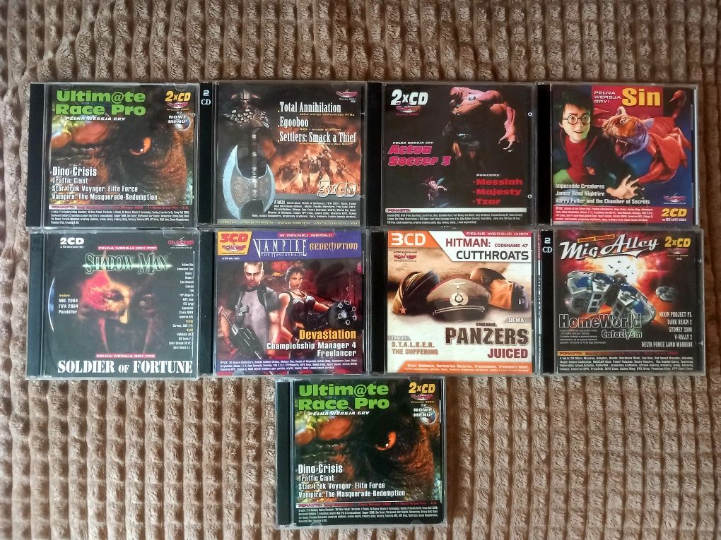 Gry z CD ACTION Pełniaki plus dema