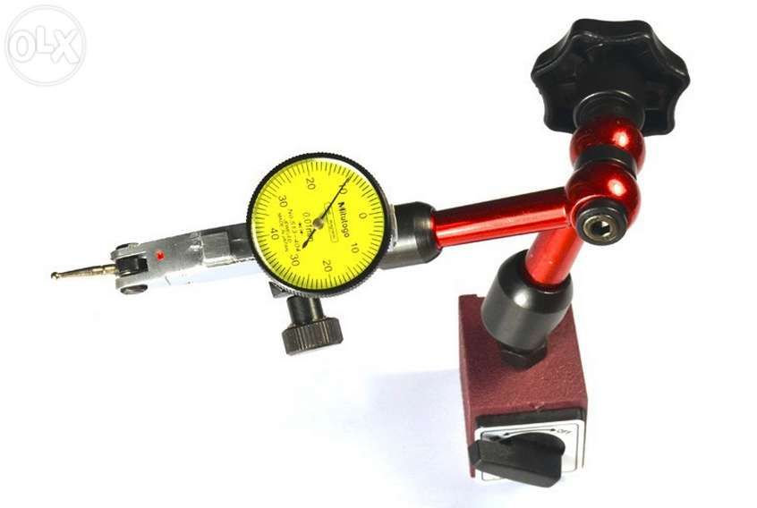 Индикаторная магнитная стойка с индикатором (высота -198 мм) - ХИТ!!