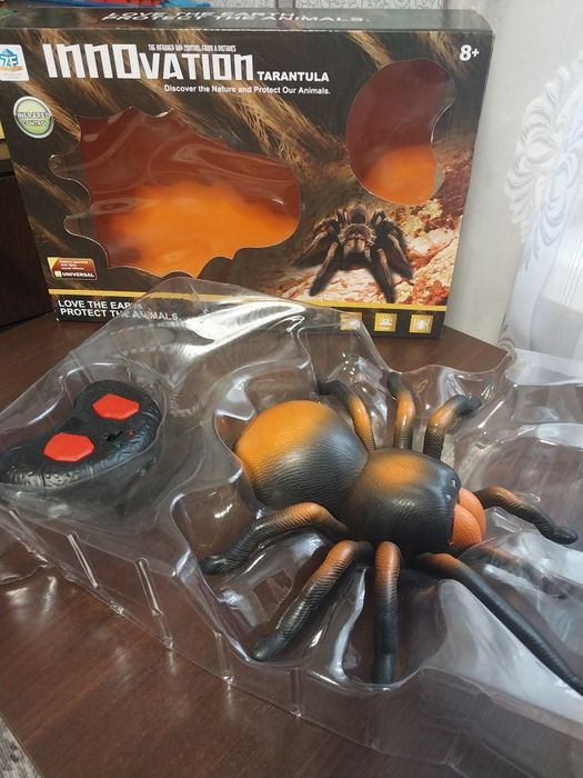 Паук на пульте управления