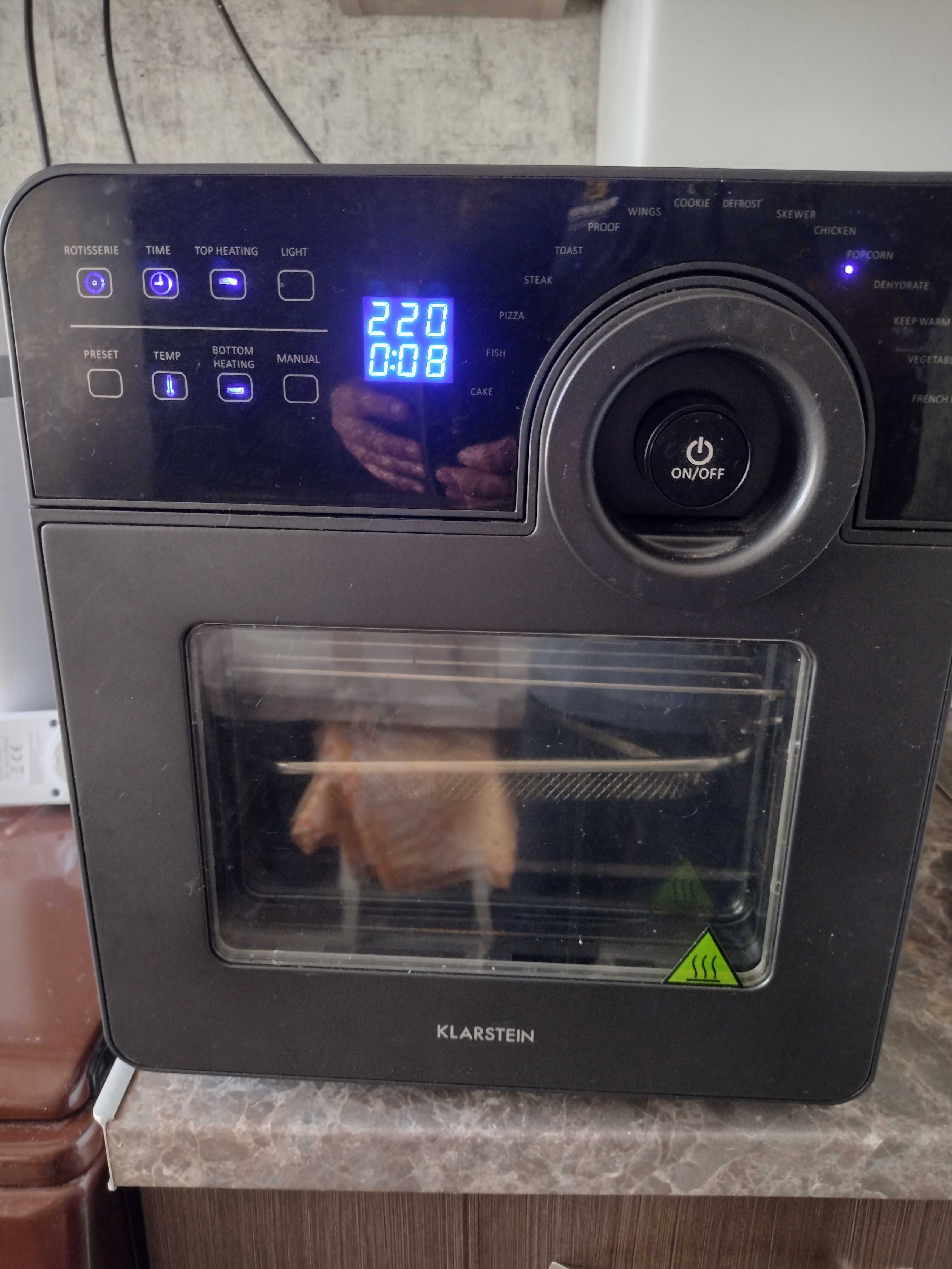 Аерогриль-фритюрниця KLARSTEIN AeroVital Cube Chef 1700 Вт (10034217)