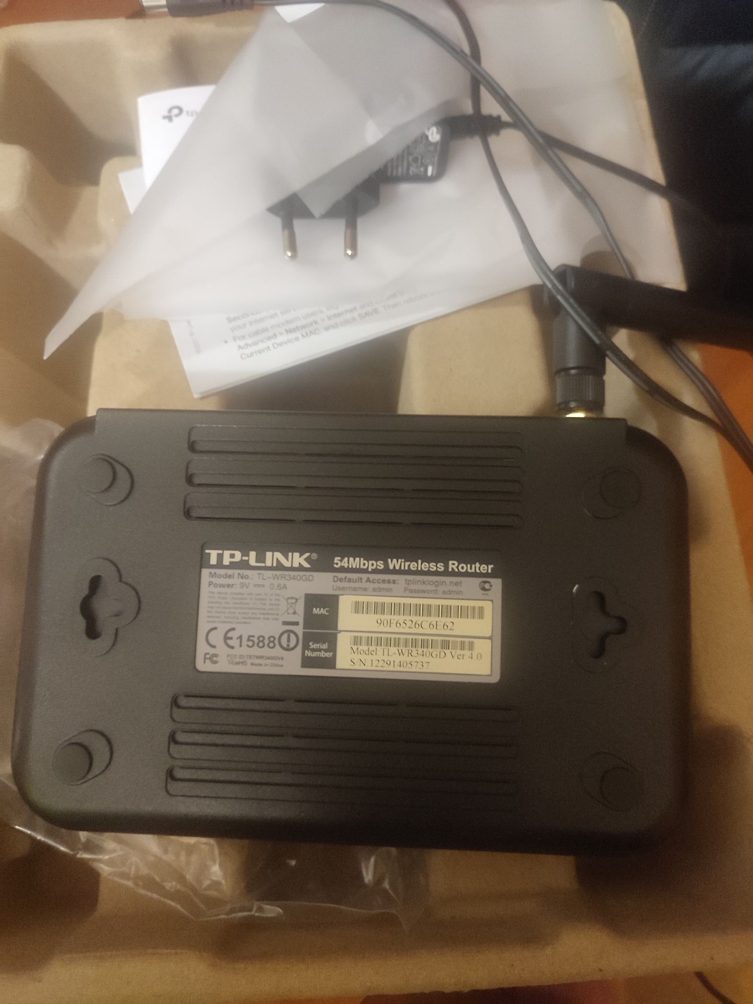Роутер TP-LINK tl-wr340gd