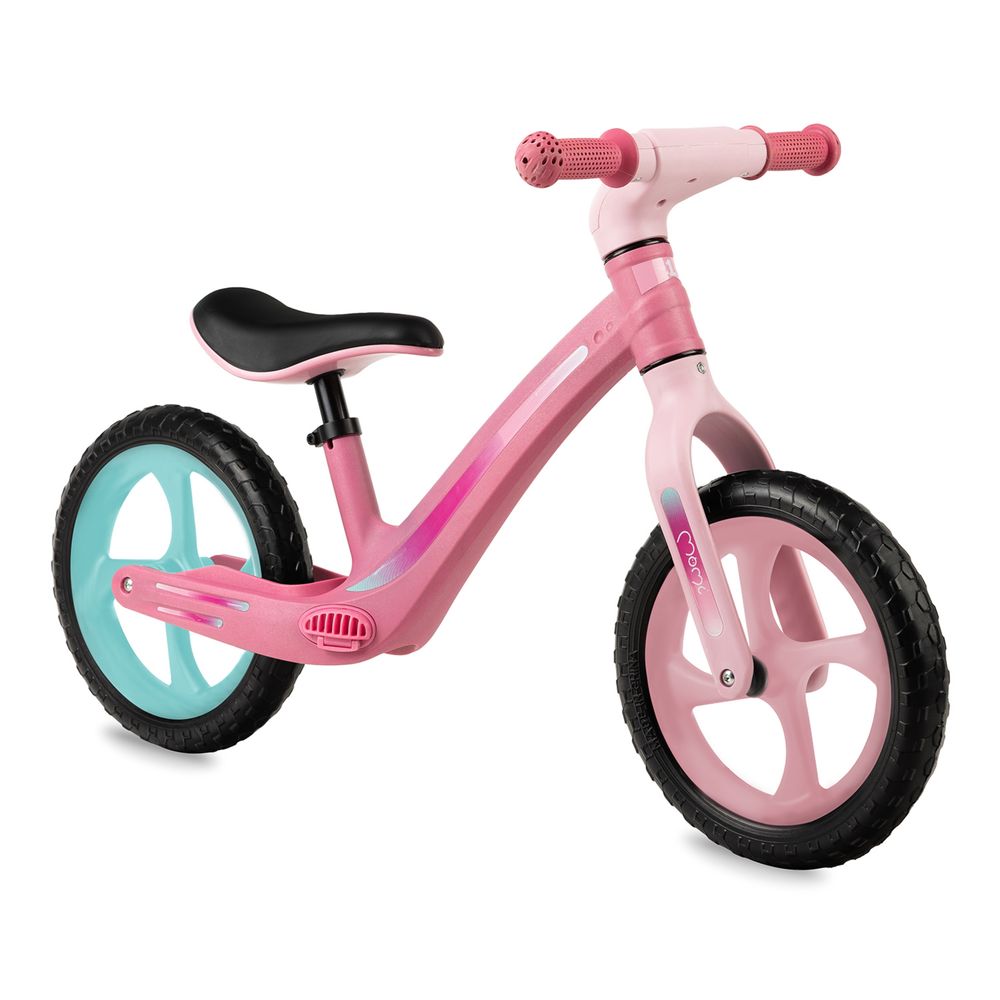 Дитячий велобіг MoMi MIZO Pink, black, green, дитячий велосипед