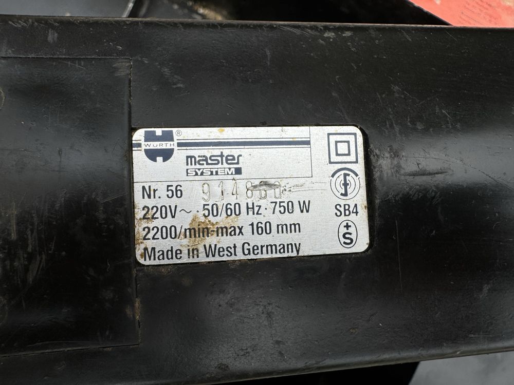 Piła Lisi ogon WURTH ts4e jak makita dewalt bosch 2 brzeszczot 230v