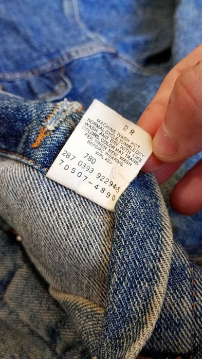 Levis Vintage made in USA джинсова куртка