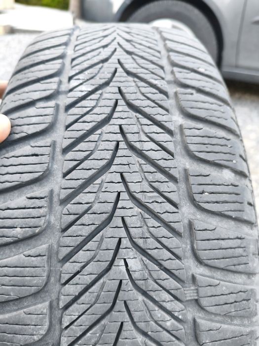 Koła felgi SKODA aluminiowe R15 ET 43 2 szt opony opona zimowa felga