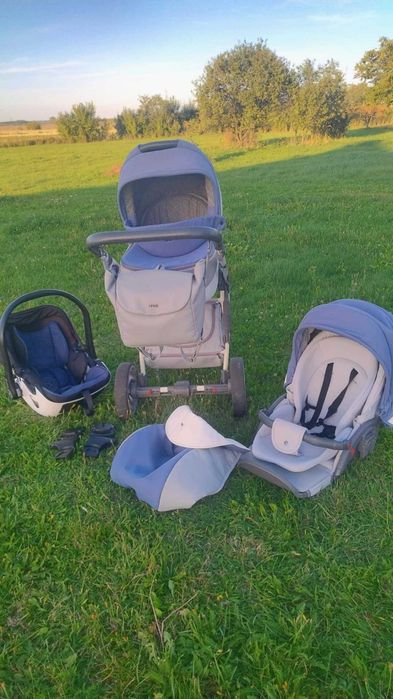 Wózek anex sport 3w1 Fotelik kiddy z możliwością podłączenia do ISOFIX