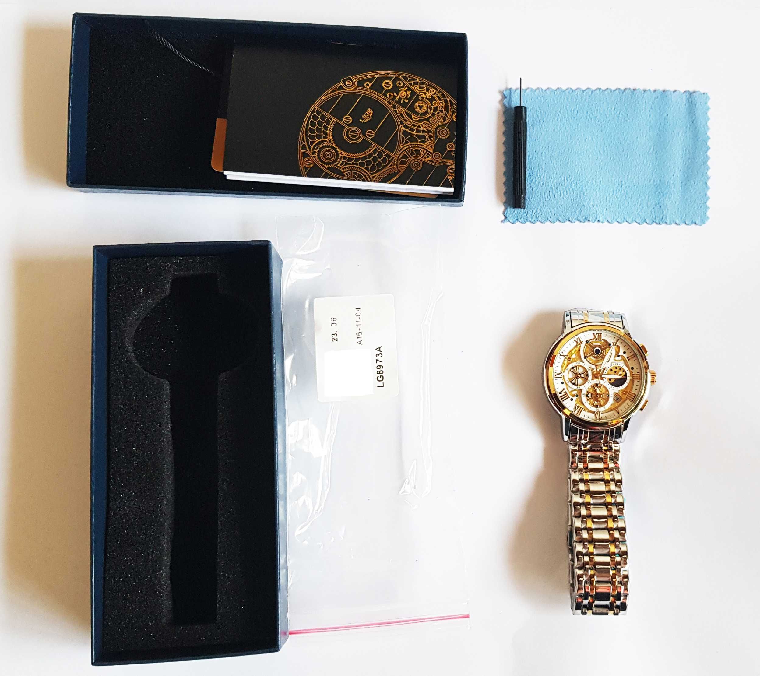 Relógio Quartzo, Design de Luxo, para Homem (NOVO) = 30 euros