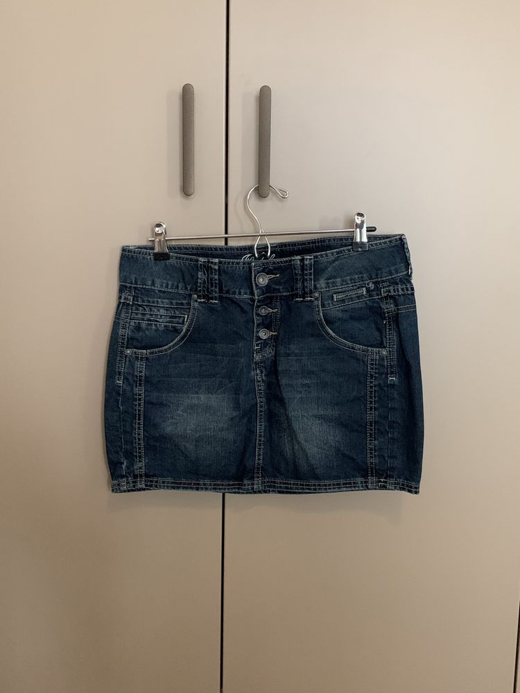 Spodniczka mini jeans / denim