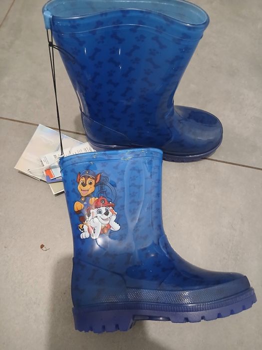 Nowe świecące kalosze psi patrol 27 /17 cmccc