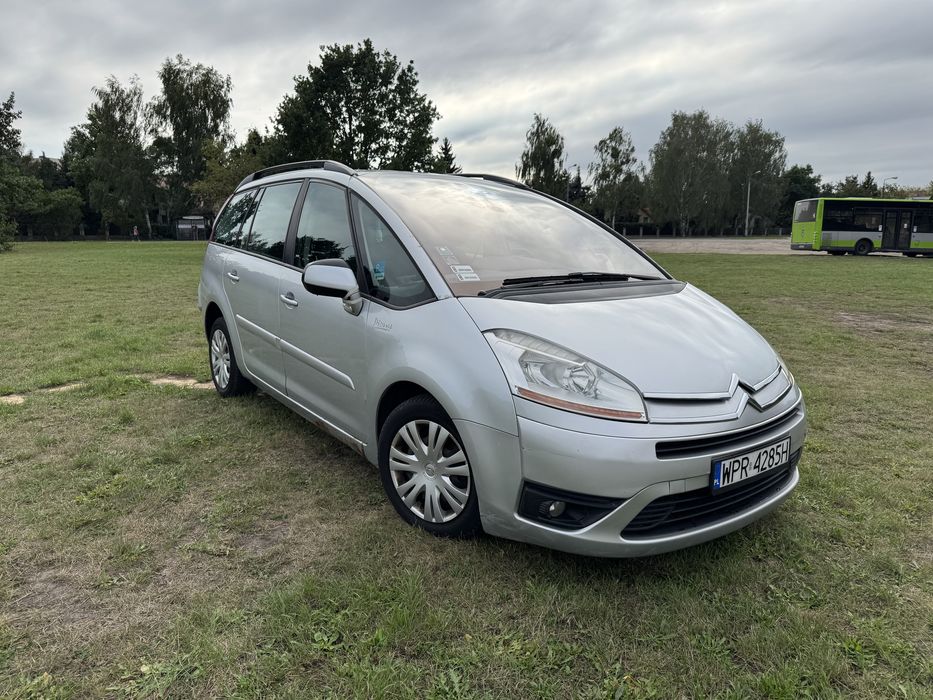 Citroen c4 grand picasso*navi*hak*czujniki tyl*klima*2.0D*BT*