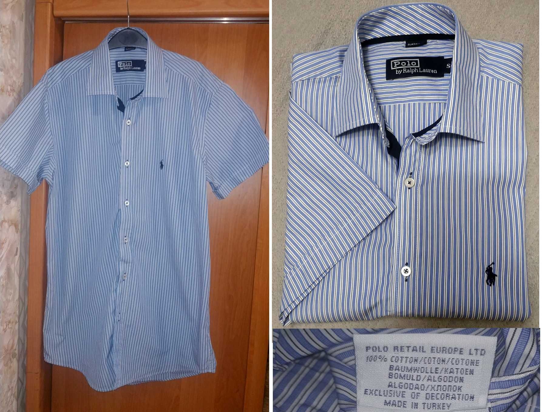 Polo Ralph Lauren, шикарная рубашка, оригинал, р S,