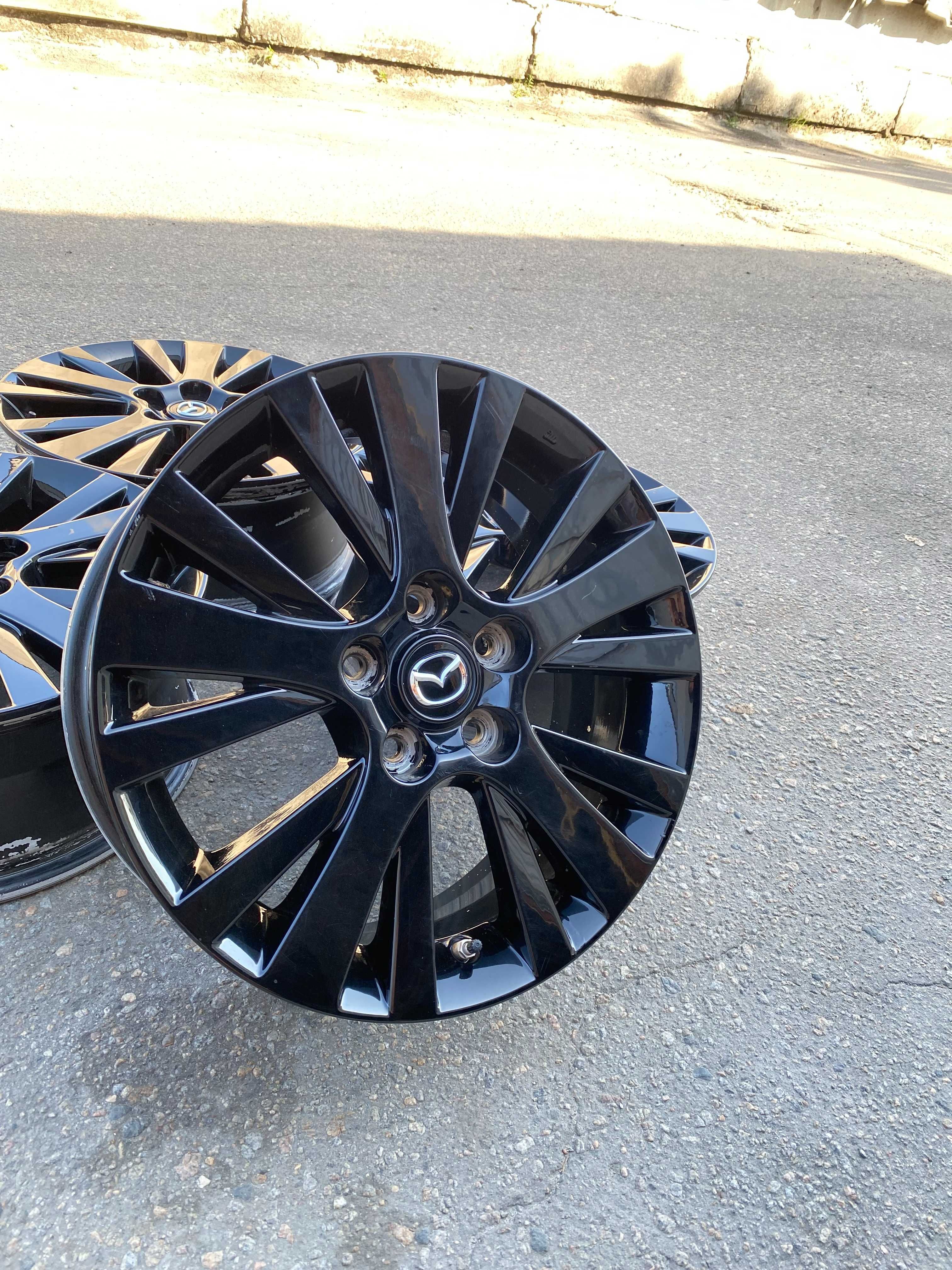 Оригинал черные диски R17 5*114,3 Mazda 3, 6, CX5 СХ7 Киа Хонда Тойота