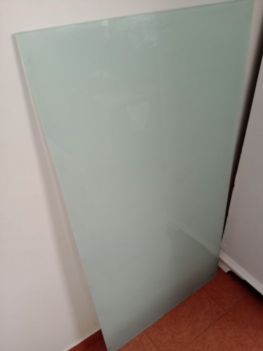 Mesa de centro vidro fosco